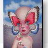 Butterfly Baby Girl Paint By Number