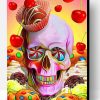 Candy Skull Paint By Number