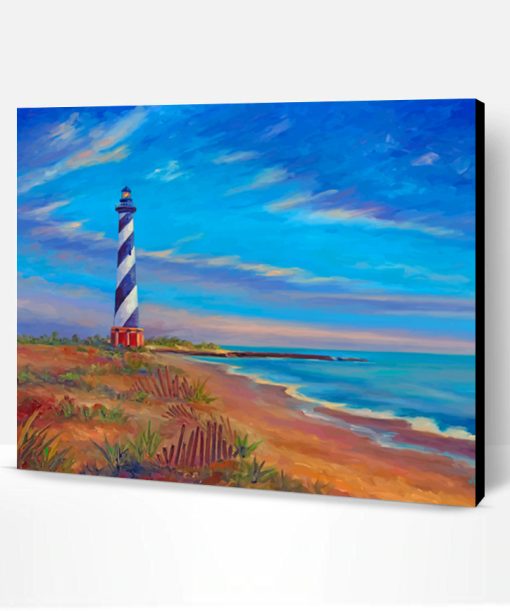 Cape Hatteras Lighthouse Paint By Number