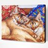 Cats Sleeping Paint By Number