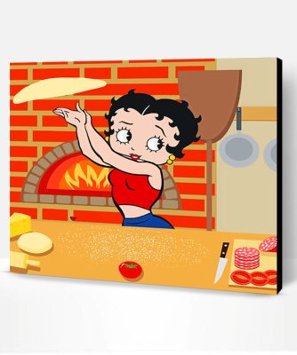 Chef Betty Boop Paint By Number