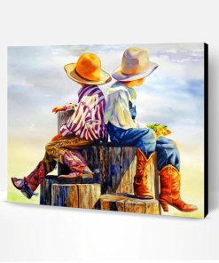 Cool Cowboys Paint By Number