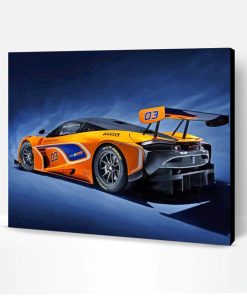 Cool Racing Car Paint By Number