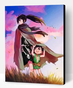 Dororo And Hyakkimaru Paint By Number