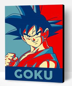 Goku Dragon Ball Paint By Number