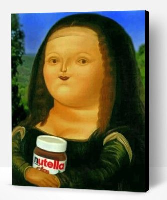 Fat Mona Lisa Paint By Number