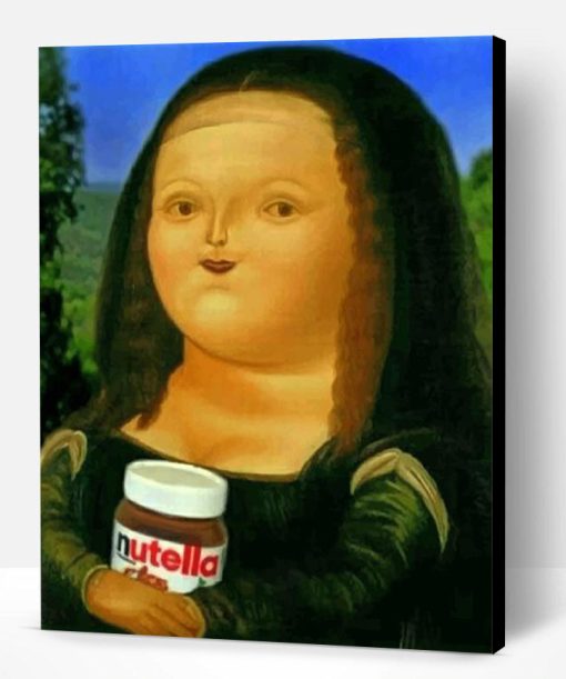 Fat Mona Lisa Paint By Number