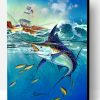 Jumping Sailfish Paint By Number