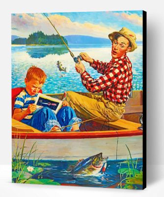 Fisherman And His Son Paint By Number