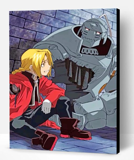 Fullmetal Alchemist Anime Paint By Number