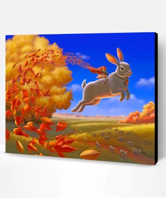 Giant Rabbit Fantasy Art Paint By Number