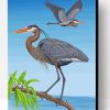 Great Blue Heron Birds Paint By Number