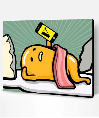 Lazy Gudetama Paint By Number