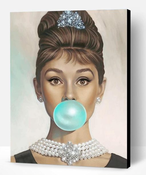 Beautiful Audrey Hepburn Paint By Number