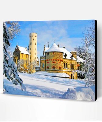 Lichtenstein Castle Germany Paint By Number