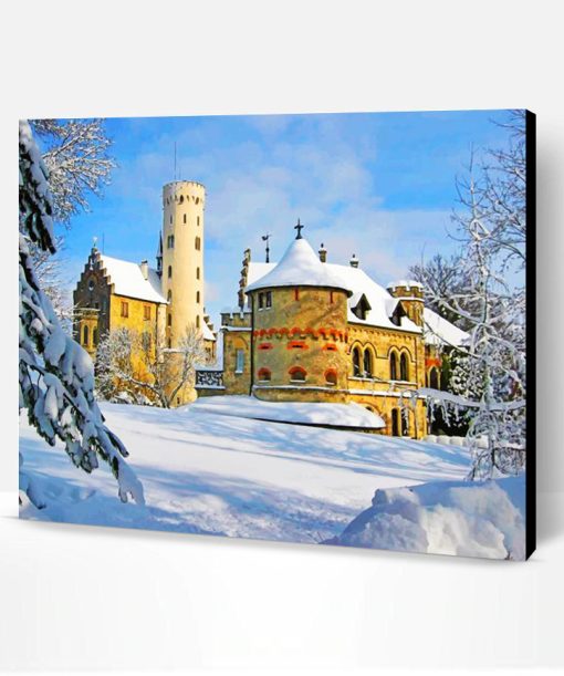 Lichtenstein Castle Germany Paint By Number