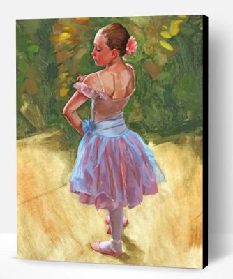 Little Ballerina Paint By Number