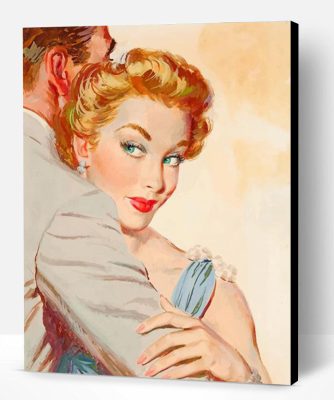 Vintage Lovers Paint By Number