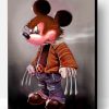 Mickey Wolverine Paint By Number