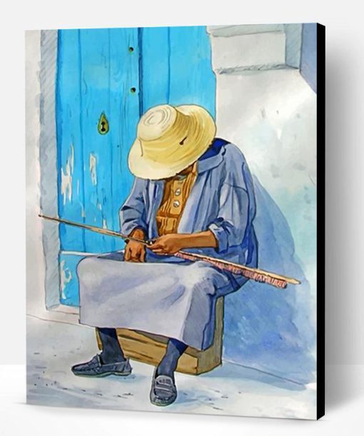 Moroccan Old Man Paint By Number