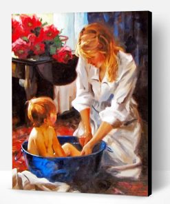 Mother And Son Paint By Number