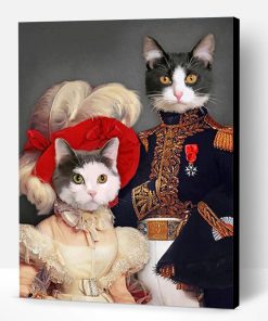 Mr And Mrs Meow Paint By Number