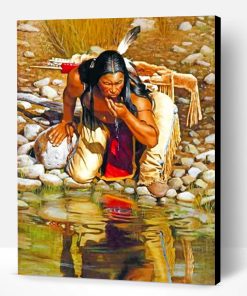 Native American Paint By Number