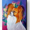 Papillon Dog Paint By Number