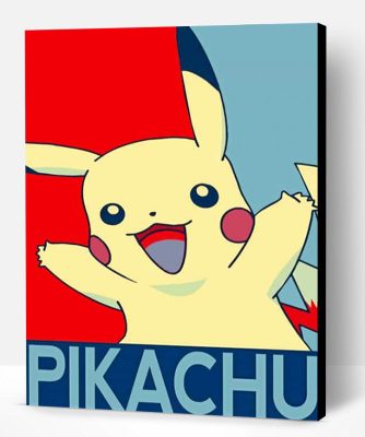 Pikachu Illustration Paint By Number