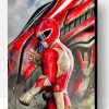 Red Ranger Paint By Number