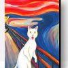 The Scream Cat Paint By Number
