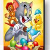 Tom And Jerry Cartoon Paint By Number