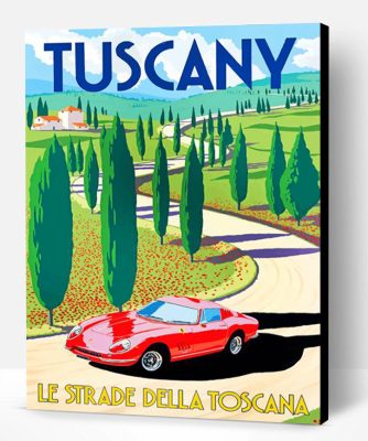 Tuscany Italy Paint By Number