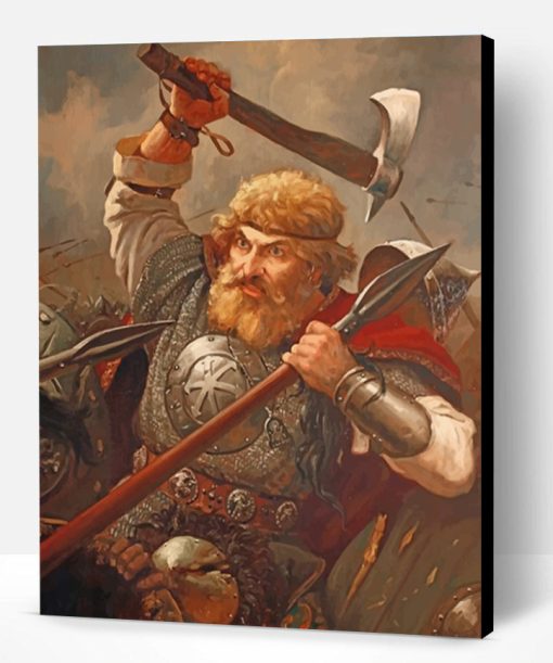 Vintage Viking Paint By Number