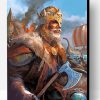 Viking Warrior King Paint By Number