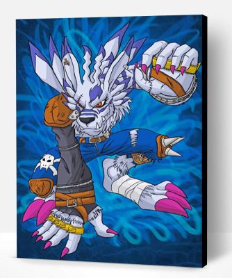 Weregarurumon Paint By Number