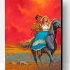 Wild West Couple Paint By Number