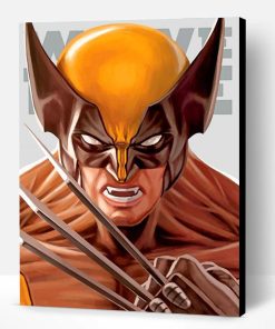 Wolverine Portrait Paint By Number