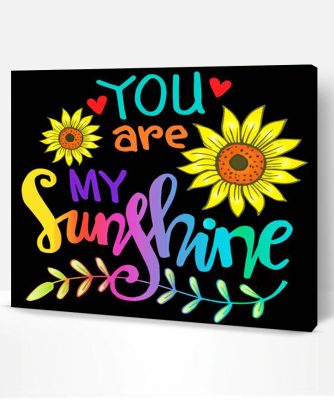 You Are My Sunshine Paint By Number