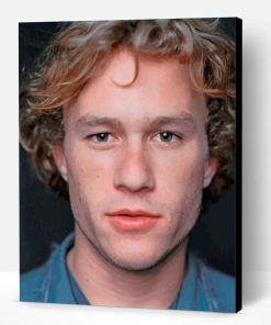 Young Heath Ledger Paint By Number
