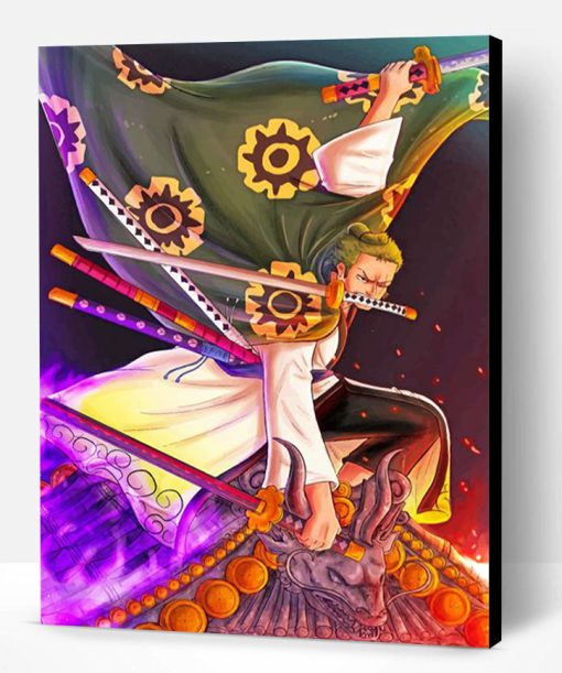 Zoro Roronoa Paint By Number