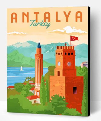 Antalya Turkey Paint By Number