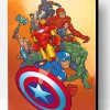 Avengers Heroes Paint By Number