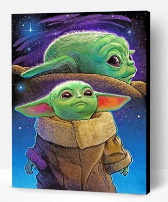 Baby Yoda Paint By Number