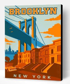 Brooklyn New York Paint By Number