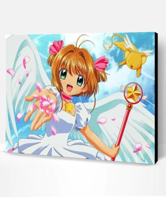 Sakura Kinomoto Cardcaptor Sakura Paint By Number