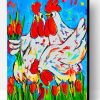 Chickens Art Paint By Number