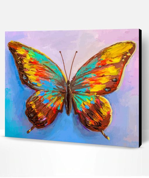 Colorful Butterfly Art Paint By Number