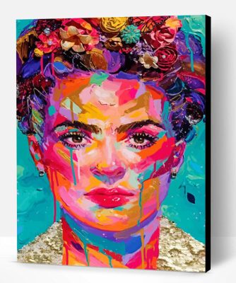 Colorful Frida Art Paint By Number