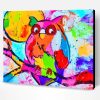 Colorful Owl Art Paint By Number